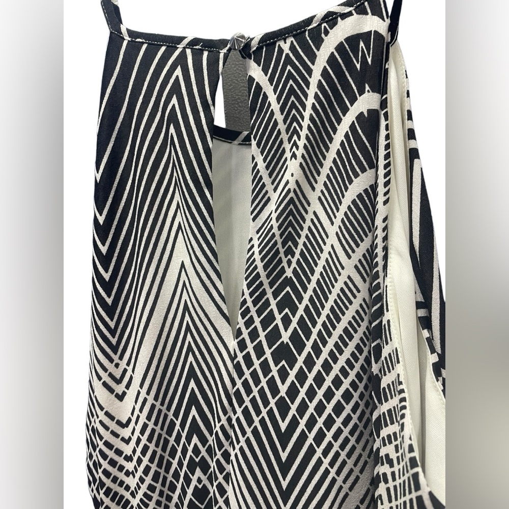 The Limited Black Of White Angle Sleeveless Long Maxi Dress - Picture 10 of 12